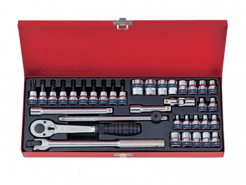 Набор торцевых головок с принадлежностями 36 предметов KING TONY 3034MR