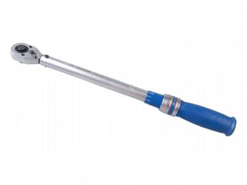 Динамометрический ключ 1/2", 40-210 Нм, для левой и правой резьбы, футляр KING TONY 34464-1FG