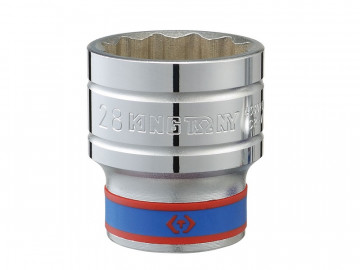 Головка торцевая стандартная двенадцатигранная 1/2&quot, 27 мм KING TONY 433027M