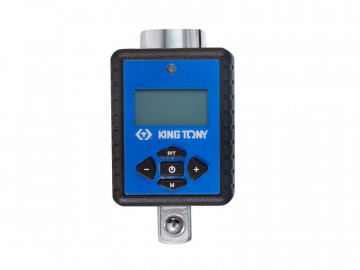 Электронный динамометрический адаптер 1/4", 6-30 Нм, кейс KING TONY 34207-1A
