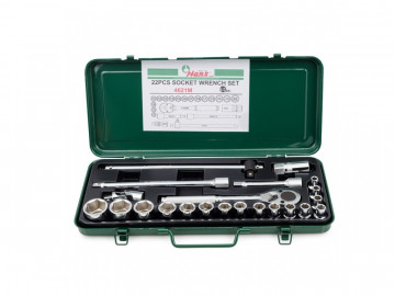 Комплект 6-гранных головок 8-32 мм 22 пр. Hans 4621M