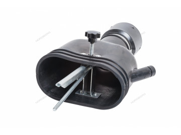 NORDBERG НАСАДКА AN100DP резиновая овальная с внутр. фикс. на шланг D=100мм