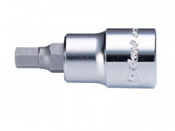Короткая торцевая вставка 1/4 HEX 4 мм Hans 2026M04