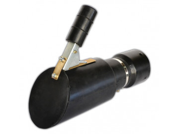 Неопреновый наконечник наклонный d110 мм, для шланга 100 мм. TROMMELBERG CA000102110