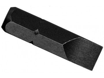 Бита шлицевая короткая на 5/16