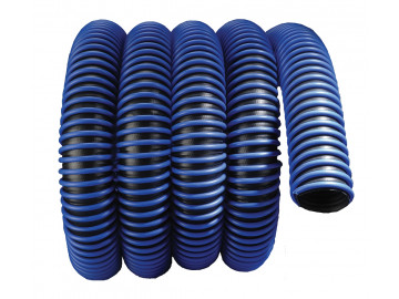 Шланг вытяжной 76 мм, 2,5 м. KraftWell KRW-EH-76