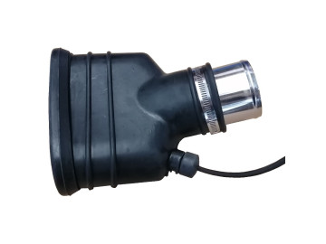 Насадка газоприемная овальная 76 мм KraftWell KRW-EN-76D