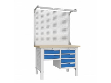 Верстак слесарный CTR 1202.S14.3-2F