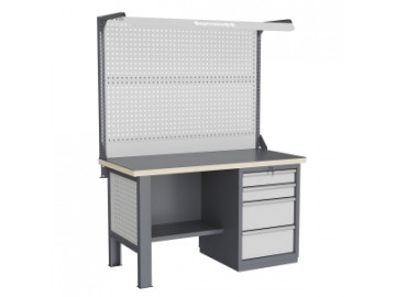 Верстак слесарный FBK 1551.14.3-2F