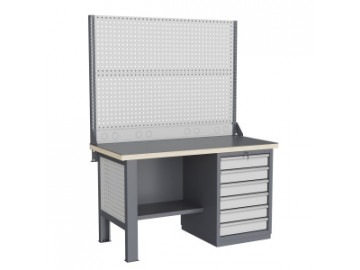 Верстак слесарный FBK 1551.16.3-2R