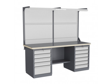 Верстак слесарный FBK 205.56.4-2F