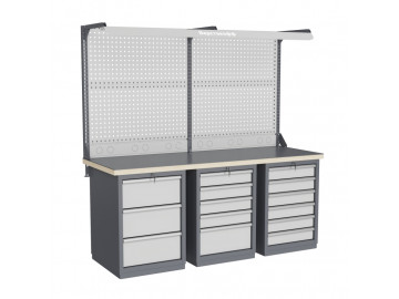 Верстак слесарный FBK 205.356-2FR