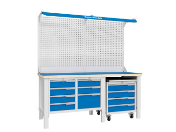 Верстак слесарный CTR 2032.S34M4.3-2F