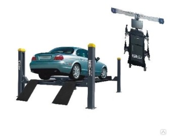 Пост сход-развала  г/п 4 тонны kraftwell 4wl_set_3