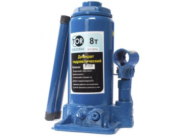 Домкрат гидравлический дг-8 г/п 8,0 т (x) tor 1048943