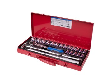 Набор торцевых головок с принадлежностями 1/2